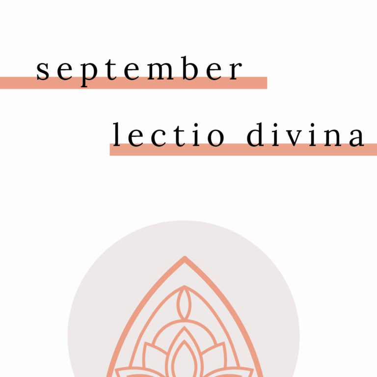 September: Lectio Divina