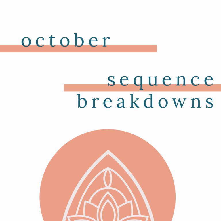 October: Sequence Breakdown