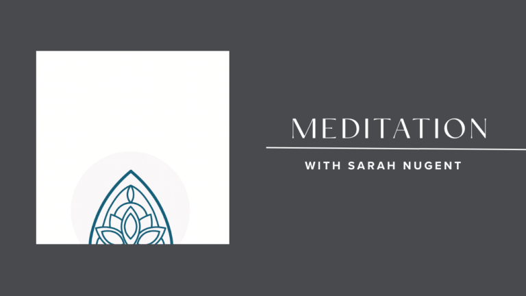 On the seventh day he rested…Meditation with Sarah Nugent