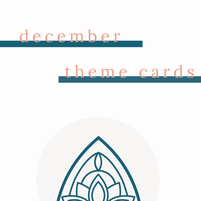 December: Theme Cards