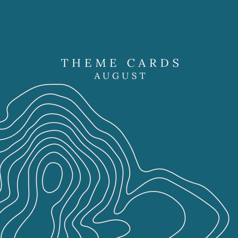 August: Theme Cards