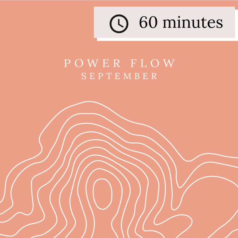 September: 60 Minute Power Flow