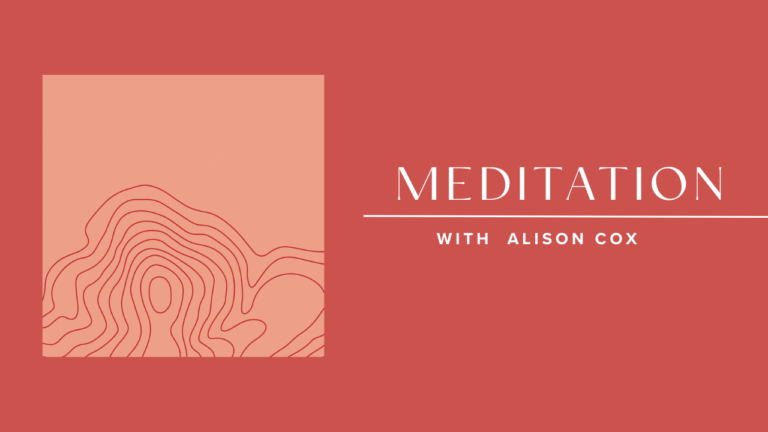 The Parable of The Talents Meditation with Alison Cox