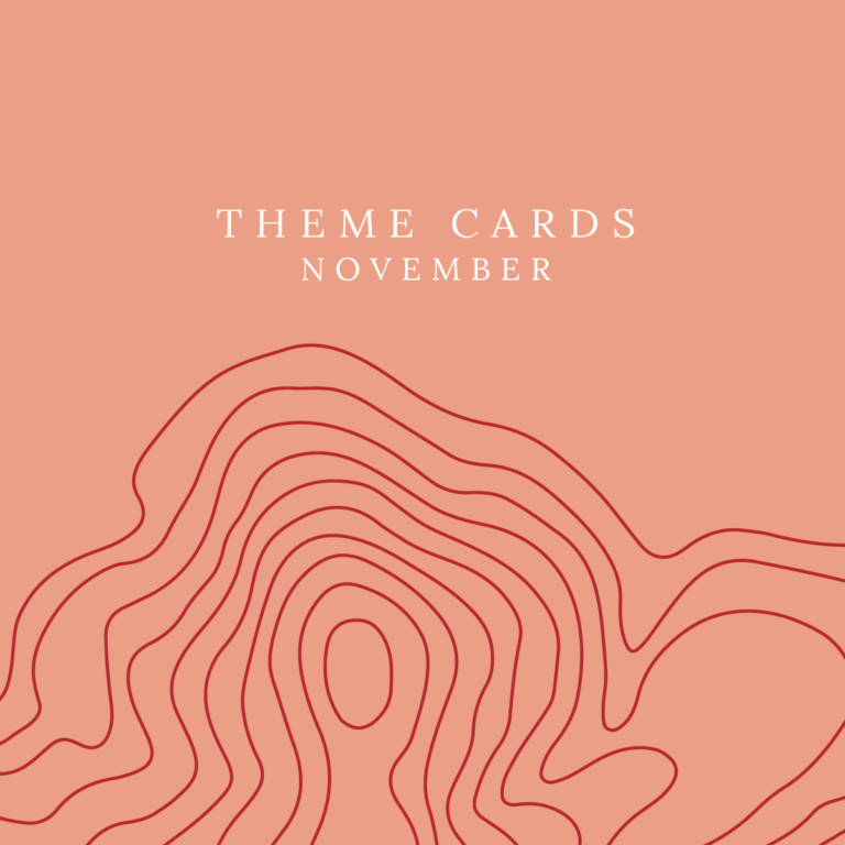 November: Theme Cards