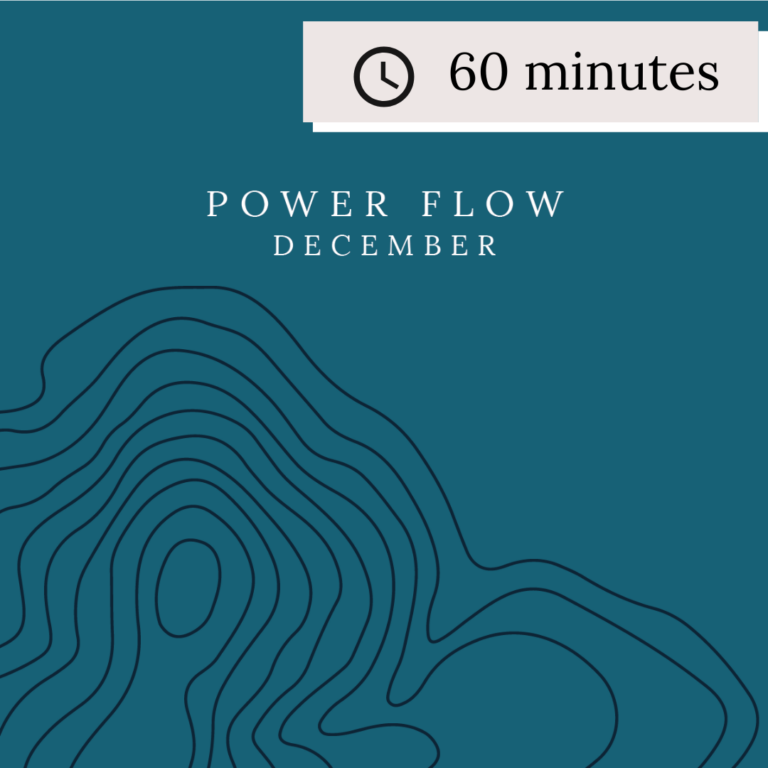 December: 60 Minute Power Flow