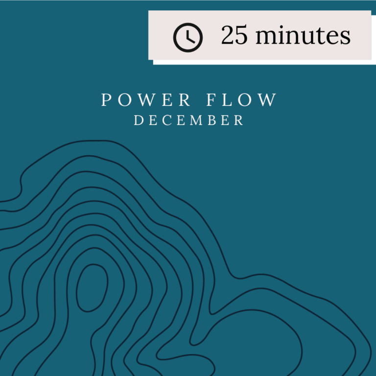 December: 25 Minute Power Flow