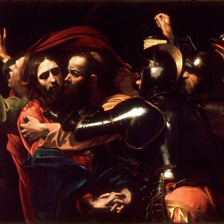 Second Station: Jesus, Betrayed by Judas, is Arrested