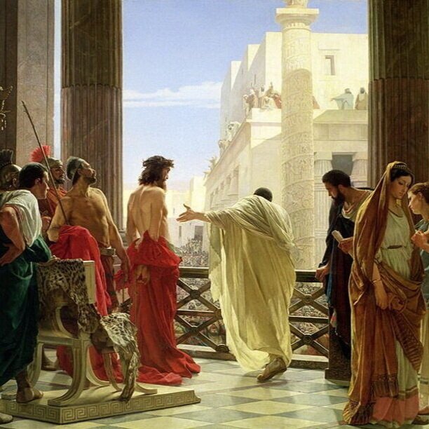 Fifth Station: Jesus is Judged by Pilate