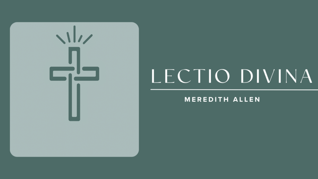 The Cross Lectio Divina with Meredith Allen