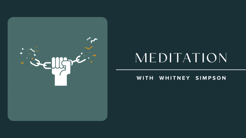 Sacred Spaces Prison Meditation With Whitney Simpson