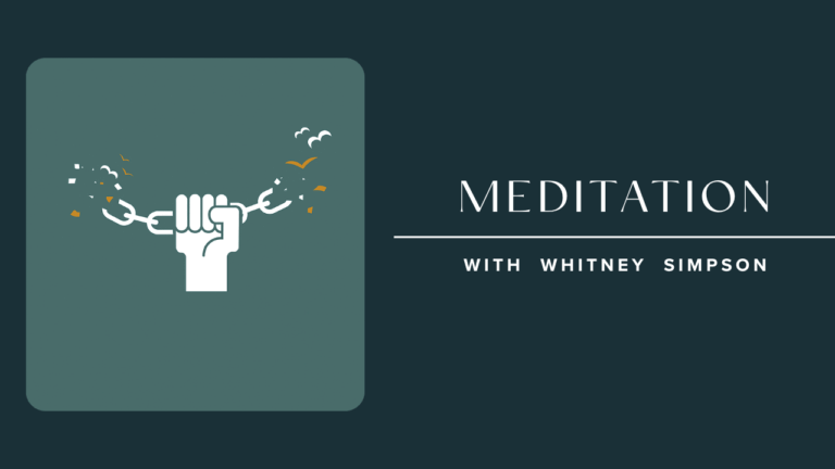 Sacred Spaces Prison Meditation With Whitney Simpson