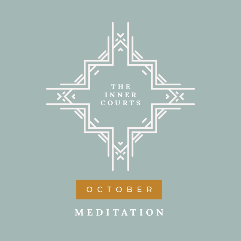 October: Meditation