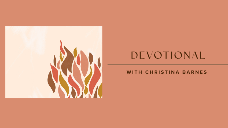 Moses & the Burning Bush Devotional with Christina Barnes