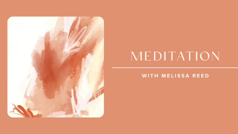 A Bleeding Woman is Healed Meditation with Melissa Reed