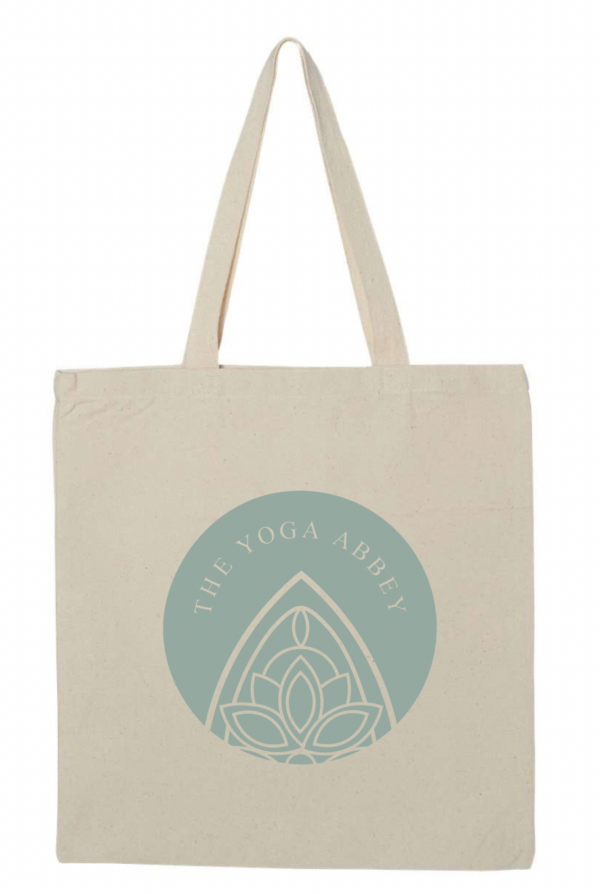 The Yoga Abbey tote bag