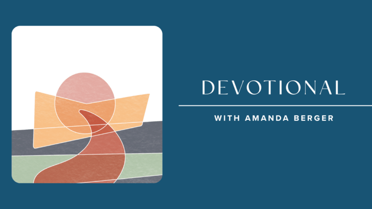 Jesus Teaches Us Devotional with Amanda Berger