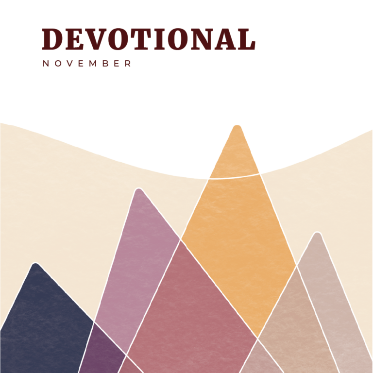 November 2023 Devotional
