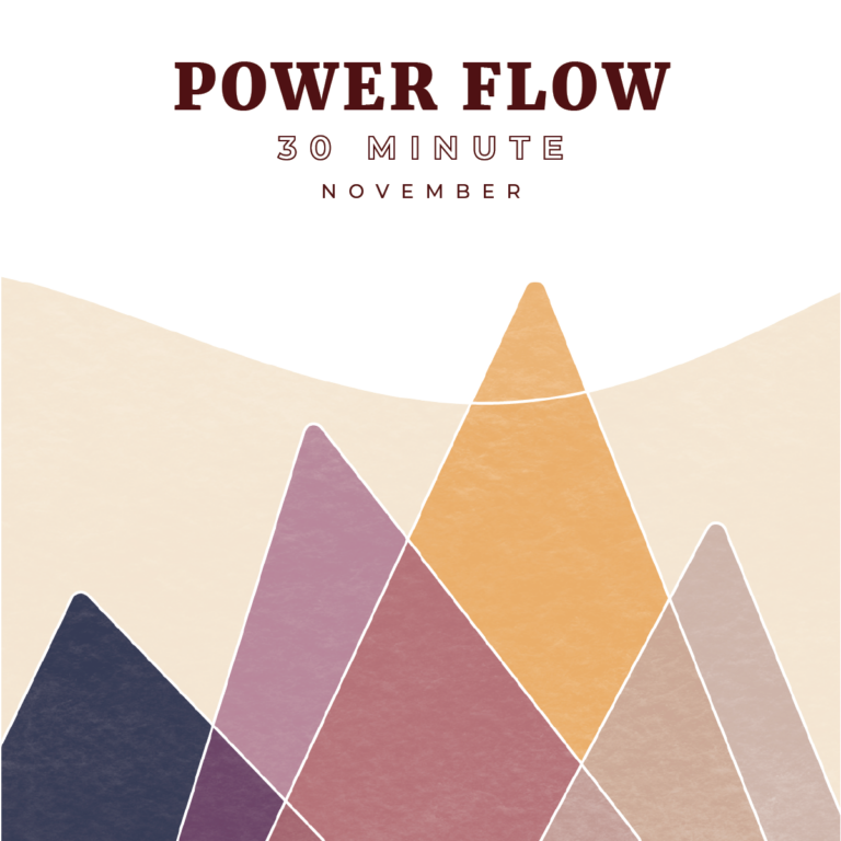 November: 30 Minute Power Flow