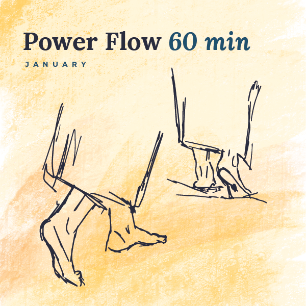 January: 60 Minute Power Flow