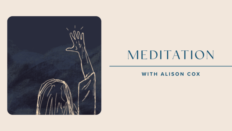 Jesus Calms the Storm Meditation with Alison Cox