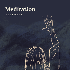 February 2024 Meditation Jesus Calms the Storm