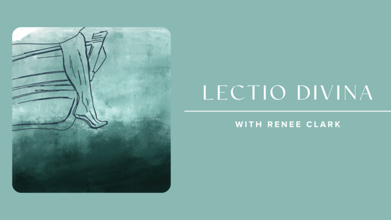 Jesus Invites Peter out of the Boat Lectio Divina with Renee Clark