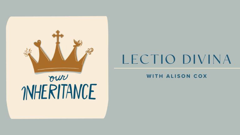 Lectio Divina with Alison Cox
