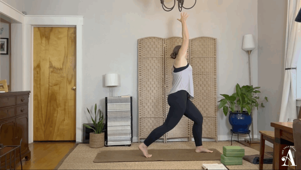 Jamie Terry in High Crescent Lunge