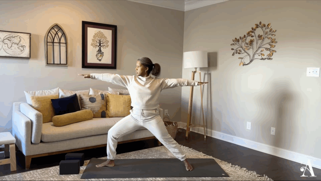 Holly McMahan in Warrior II