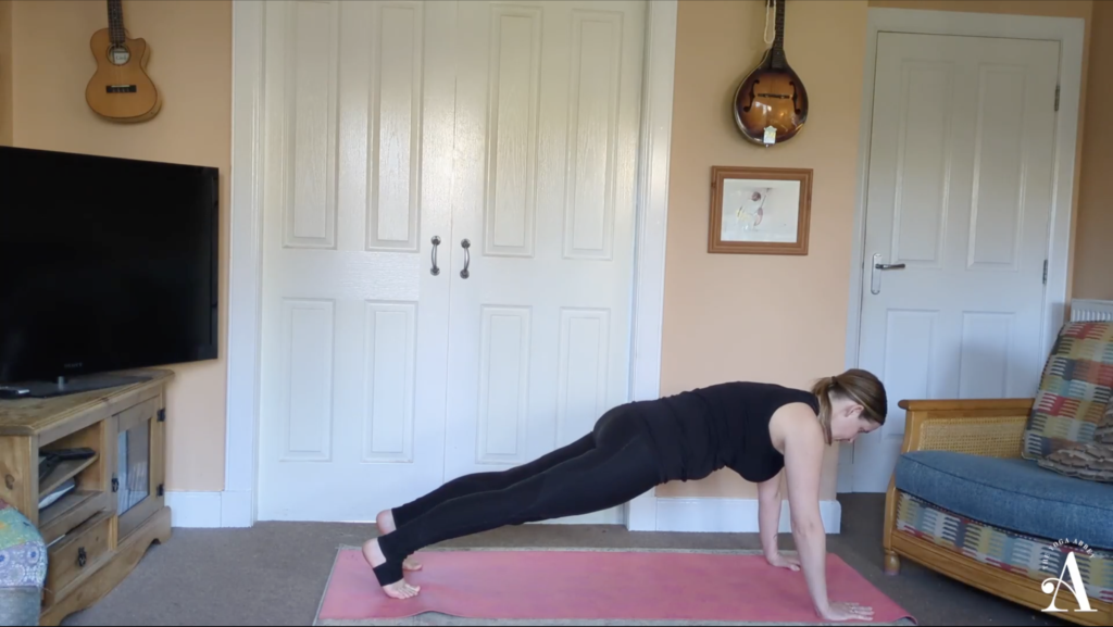 Emma Timms in Plank
