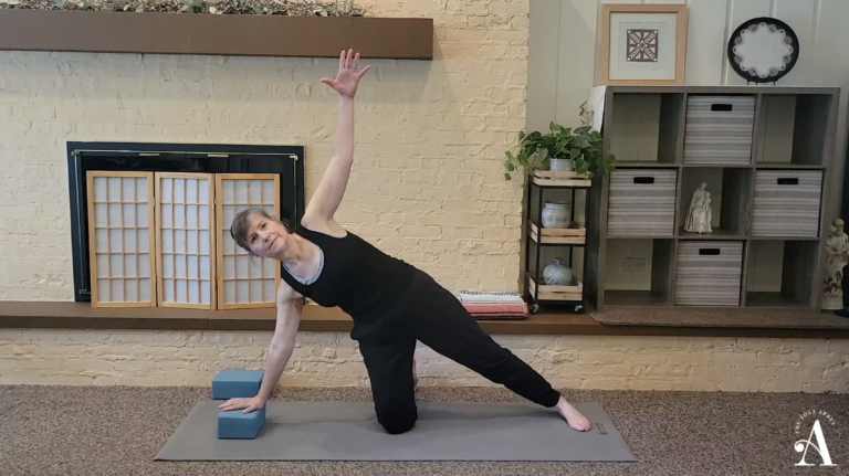 Dimitra in Supported Plank